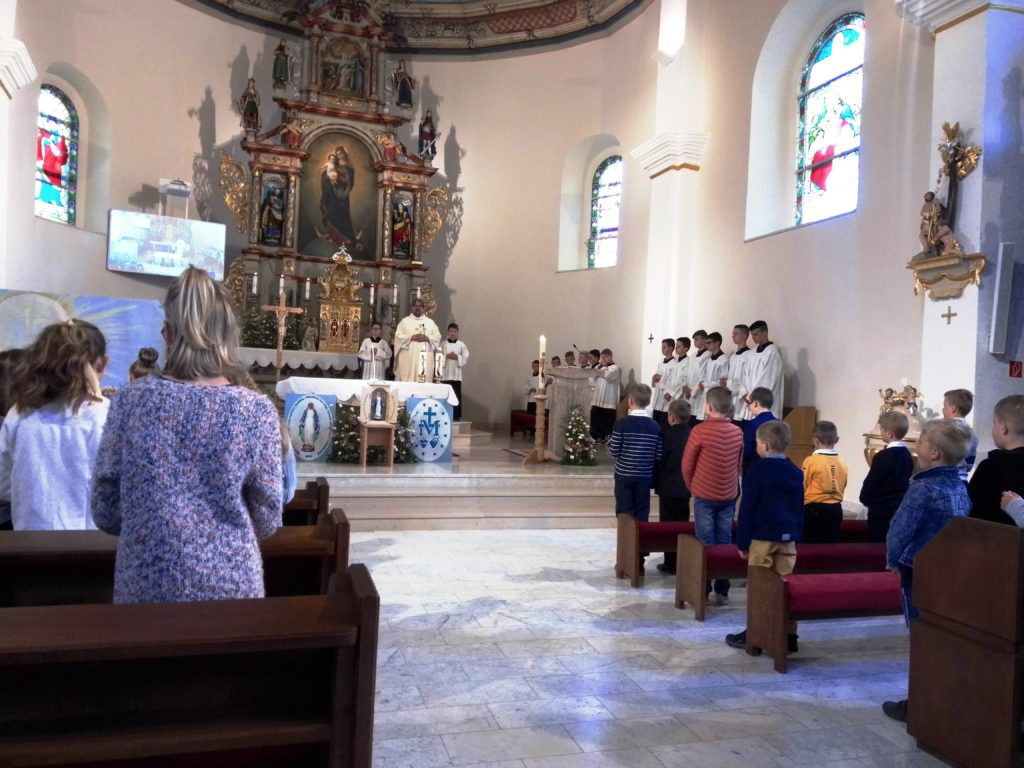 Návšteva farnosti Oravské Veselé