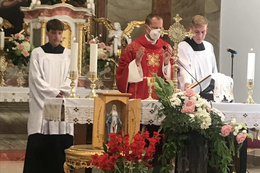 Návšteva farnosti Dolná Streda