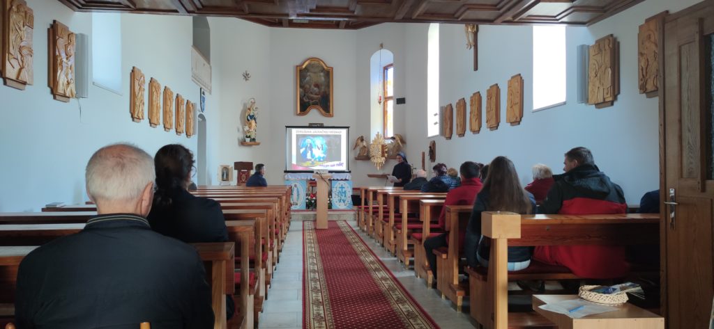 Návšteva vo farnosti Kotešová