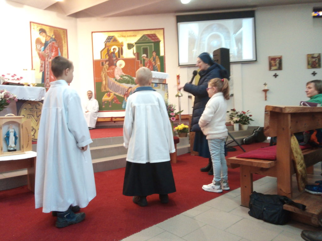 Návšteva farnosti Bratislava – Dlhé diely
