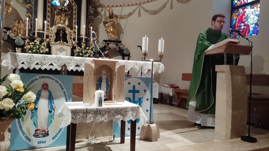 Požehnanie kaplnky Panny Márie vo Vyšnom Kubíne