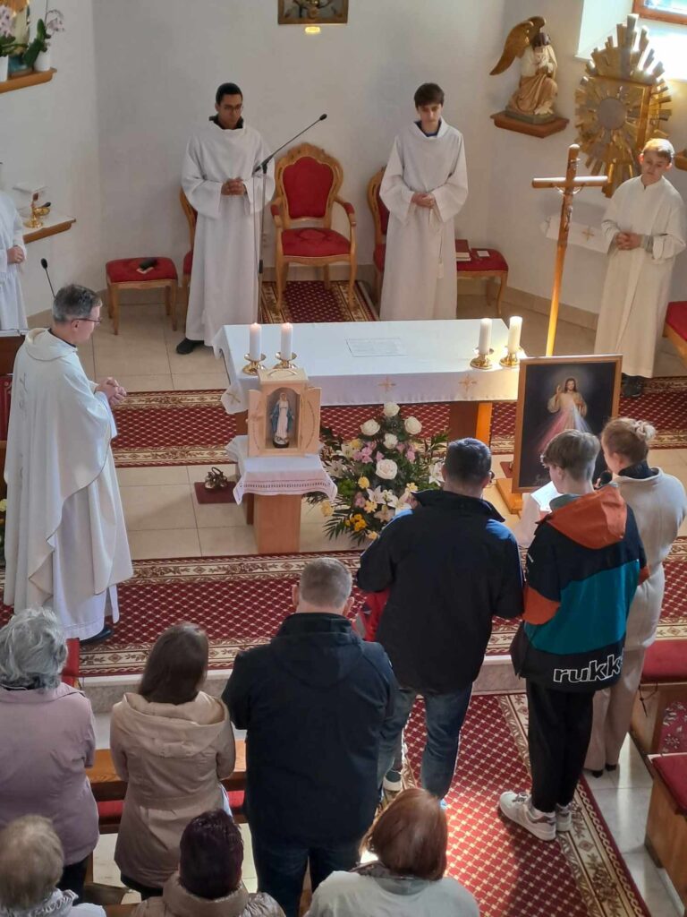 Požehnanie kaplnky v Kotešovej
