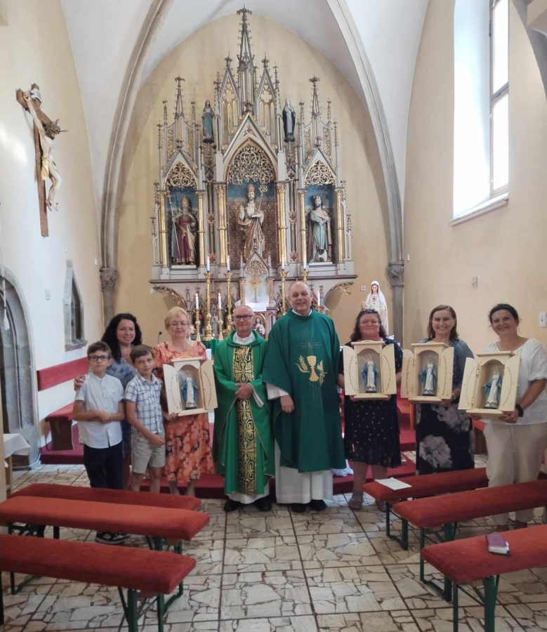 Požehnanie kaplniek PMZM v Odoríne
